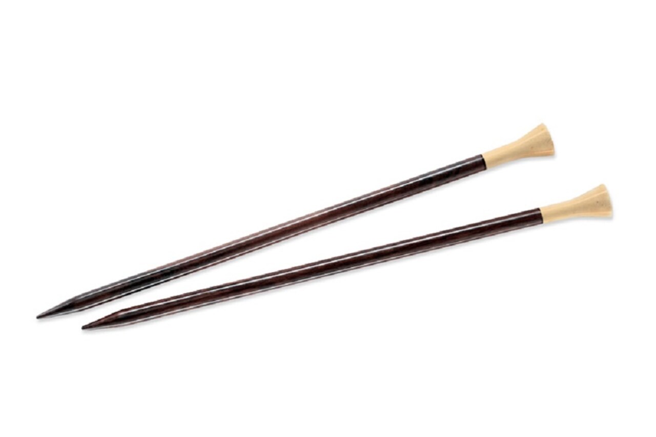Lantern Moon 10" Ebony Single Point Knitting Needles US 13 (9.0mm)